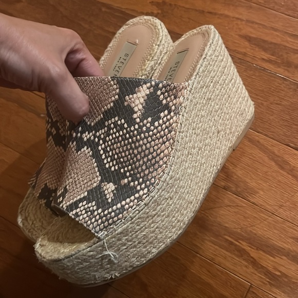 Steven snake print wedges - Picture 2 of 4